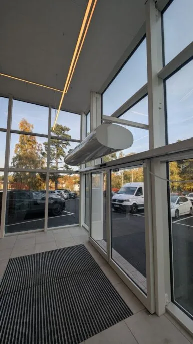 air curtains, aircurtains, air curtain, aircurtain, luchtgordijn, luchtdeur, luchtwand, rideau d'air, Luftschleier, luftrid&aring;er