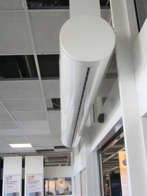 air curtains, aircurtains, air curtain, aircurtain, luchtgordijn, luchtdeur, luchtwand, luchtmes, rideau d'air, Luftschleier, luftrid&aring;er