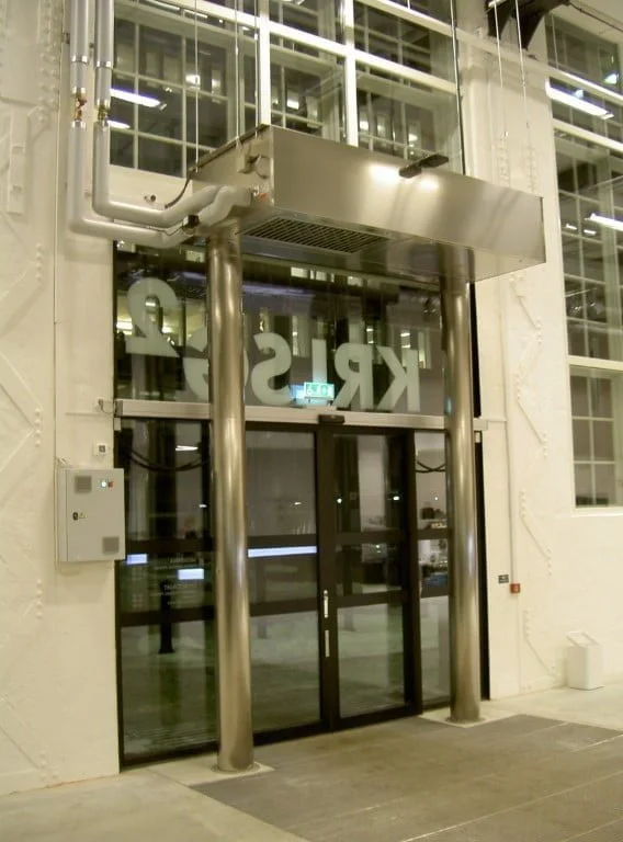 air curtains, aircurtains, air curtain, aircurtain, luchtgordijn, luchtdeur, luchtwand, rideau d'air, Luftschleier, luftrid&aring;er